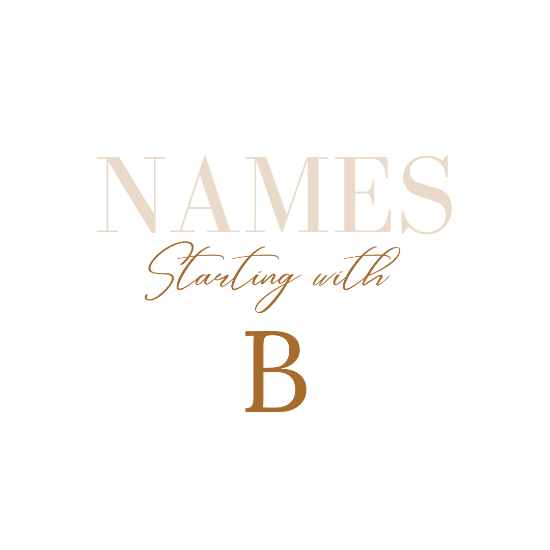 Names beginning with B