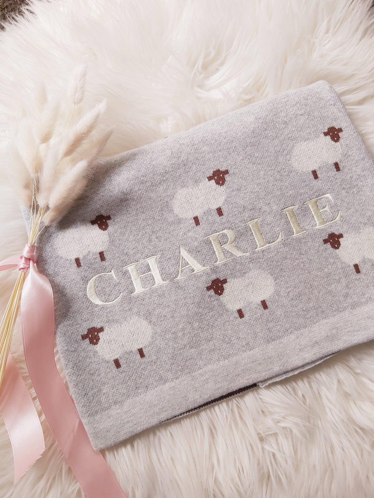 Personalised Luxury Baby Blanket