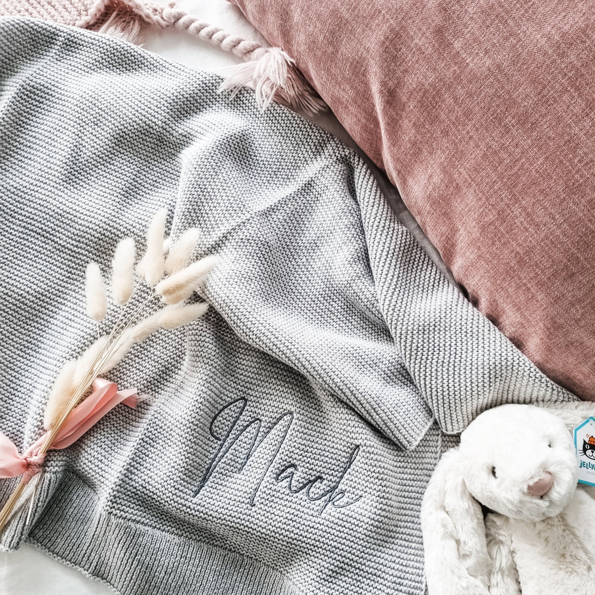 Personalised Luxury Baby Blanket